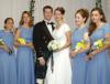 Ryan, Jordan and her bridesmaids